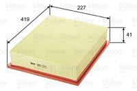 Luftfilter Valeo 585123