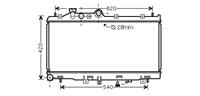 vanwezel Kühler, Motorkühlung Van Wezel 51002079