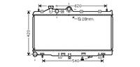 subaru Radiateur Legacy/outback 2.0d Mt 09