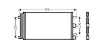 vanwezel Kondensator, Klimaanlage Van Wezel 17005342