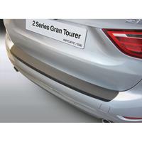 ABS Achterbumper beschermlijst BMW 2-Serie F46 Gran Tourer SE/Sport/Luxury 6/2015- Zwart