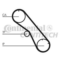 CONTITECH Zahnriemen CT860 Steuerriemen TOYOTA,LAND CRUISER 90 _J9_,LAND CRUISER PZJ7_, KZJ7_, HZJ7_, BJ7_, LJ7_, RJ7_