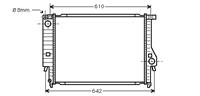 bmw Radiateur 324 D & Td -auto O