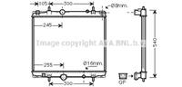 avacoolingsystems AVA COOLING SYSTEMS Kühler, Motorkühlung FIAT,PEUGEOT,CITROËN PEA2237 1330J6,9632953080,96417281 Kühler,Wasserkühler,Autokühler,Motorkühler 9641728280