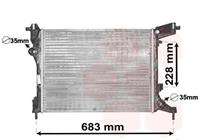 fiat Radiateur 17002413