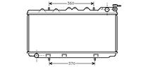 Radiateur Tor Nissan Sunny N14 6/90