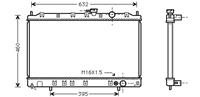 mitsubishi Radiateur Space Wagon 2 20td 92-94