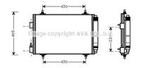 citroen Condensor, airconditioning