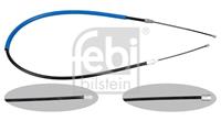 febibilstein Seilzug, Feststellbremse hinten Febi Bilstein 101816