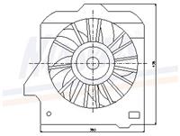 chrysler Koelventilator