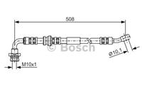 Bremsschlauch Vorderachse links Bosch 1 987 476 932