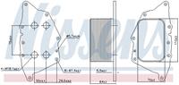 Ölkühler, Motoröl Nissens 90962
