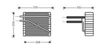 Volkswagen AIRCO VERDAMPER Achter