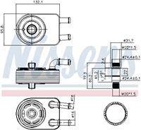 chrysler Oil cooler