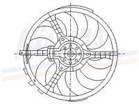 fiat Koelventilator