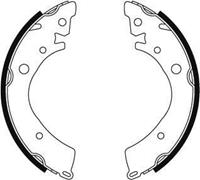 A.B.S. Bremsbacken 8589 Trommelbremsbacken,Bremsbackensatz HONDA,CIVIC VI Hatchback EJ, EK,CIVIC VI Fastback MA, MB,HR-V GH,CIVIC VI Stufenheck EJ, EK