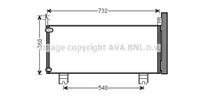 lexus Condensor, airconditioning TO5660D