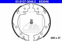 Bremsbackensatz, Feststellbremse Hinterachse ATE 03.0137-3046.2