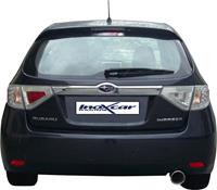 100% RVS Sportuitlaat Subaru Impreza 2.0 (150pk) 10/2007- 102mm