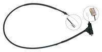 A.B.S. Handbremsseil K12701 Bremsseil,Seilzug Feststellbremse PEUGEOT,406 Break 8E/F,406 Coupe 8C,406 8B