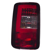 Set LED Achterlichten Volkswagen Touran 2003-2006 & Caddy II 2004- - Rood/Smoke
