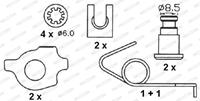 FERODO Bremsbacken FSB232 Trommelbremsbacken,Bremsbackensatz PEUGEOT,CITROËN,MEGA,106 II 1,106 I 1A, 1C,PARTNER Kasten 5,106 Van 1_,SAXO S0, S1