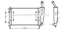 fiat Radiateur