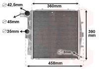 porsche Radiateur