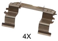 Zubehörsatz, Scheibenbremsbelag Vorderachse ABS 1632Q