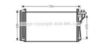 hyundai Condensor, airconditioning