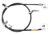 A.B.S. Handbremsseil K15338 Bremsseil,Seilzug Feststellbremse MAZDA,5 CR19,5 CW