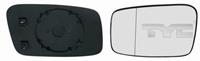 TYC Außenspiegelglas 338-0008-1 Spiegelglas,Spiegelglas, Außenspiegel VOLVO,V40 Kombi VW,V70 I LV,850 Kombi LW,S40 I VS,850 LS,S70 LS,V90 Kombi,S90