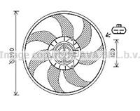 opel Koelventilatorwiel