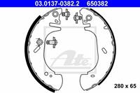 Bremsbackensatz Hinterachse ATE 03.0137-0382.2