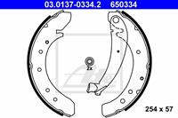 Bremsbackensatz Hinterachse ATE 03.0137-0334.2