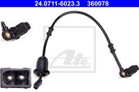 ATE ABS Sensor 24.0711-6023.3 Drehzahlsensor,Raddrehzahl Sensor MERCEDES-BENZ,SLK R170