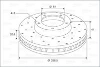 VALEO Bremsscheiben 886208 Scheibenbremsen,Bremsscheibe DACIA,RENAULT,NISSAN,SANDERO,LOGAN MCV (KS_),LOGAN (LS_),LOGAN EXPRESS (FS_),TWINGO I (C06_)