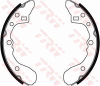 TRW Bremsbacken GS8286 Trommelbremsbacken,Bremsbackensatz MAZDA,323 III Hatchback BF,323 III BF,323 II Hatchback BD,323 II BD