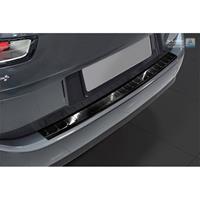 citroen Zwart RVS Achterbumperprotector Citroën C4 Picasso II 2013-2016 & 2016-Ribs'