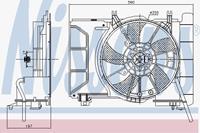 Toyota Koelventilatorwiel