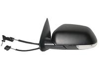 skoda Buitenspiegel LINKS VOLLEDIG ZWART +Asfer, 7622803