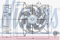 NISSENS Lüfter 85896 Elektrolüfter,Hochleistungslüfter HYUNDAI,KIA,i30 FD,i30 CW FD,CEE'D SW ED,CEE'D Schrägheck ED,PRO CEE'D ED