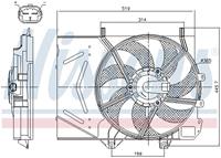 citroen Koelventilator