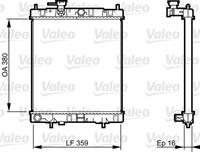 Kühler, Motorkühlung Valeo 731287