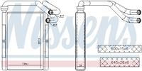 Wärmetauscher, Innenraumheizung | NISSENS (707093)