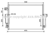 ssangyong Condensor, airconditioning