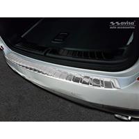 RVS Achterbumperprotector BMW X3 (G01) 2017- excl. M-PakketRibs'