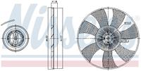 Kupplung, Kühlerlüfter Nissens 86220