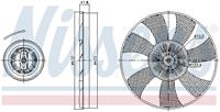 NISSENS Viscokupplung 86221 Viskolüfter,Lüfterkupplung VW,CRAFTER 30-50 Kasten 2E_,CRAFTER 30-35 Bus 2E_,CRAFTER 30-50 Pritsche/Fahrgestell 2F_