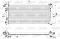 VALEO Wasserkühler 701727 Kühler,Motorkühler FIAT,CITROËN,PEUGEOT,DUCATO Kasten 250,DUCATO Pritsche/Fahrgestell 250,DUCATO Bus 250,JUMPER Kasten